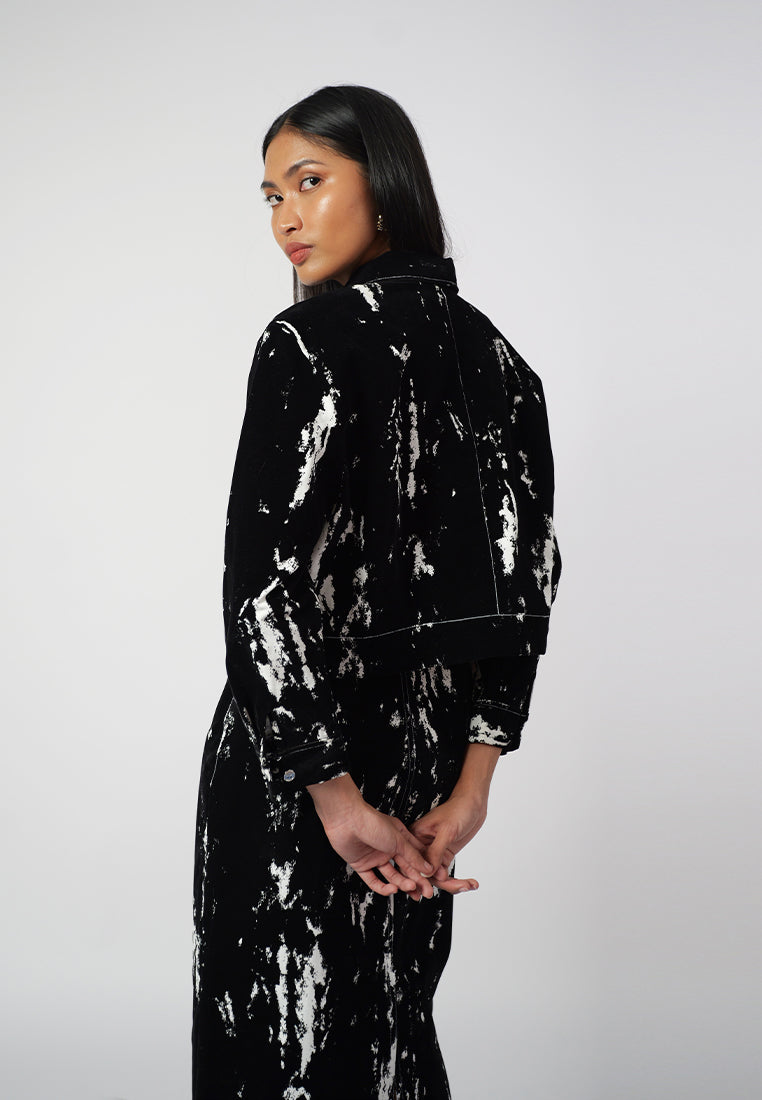 RAF Ivor Skirt  (Black/White)