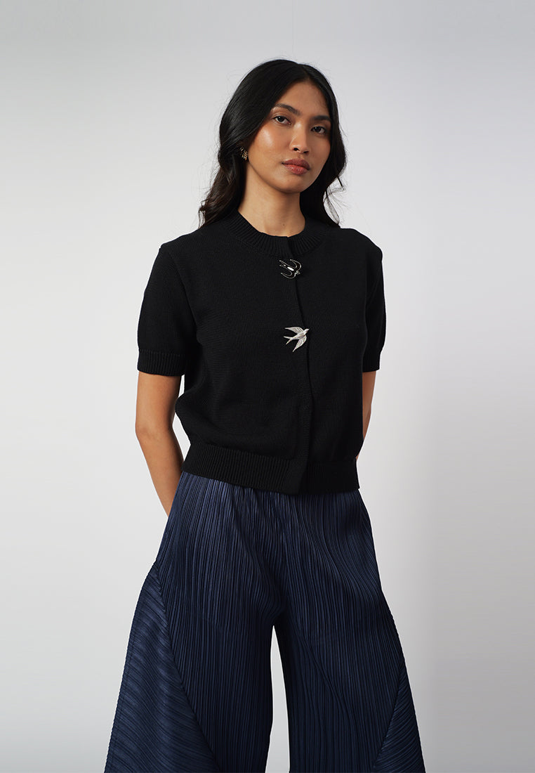 RAF Ivettes Short Sleeve Top (Black)