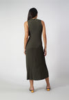 RAF Inez Sleeveless Dress  (Dark Sage)