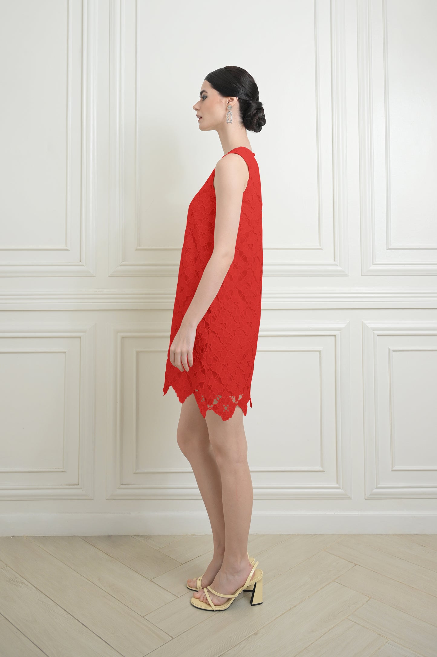 RAF Iris Sleeveless Dress (Red)