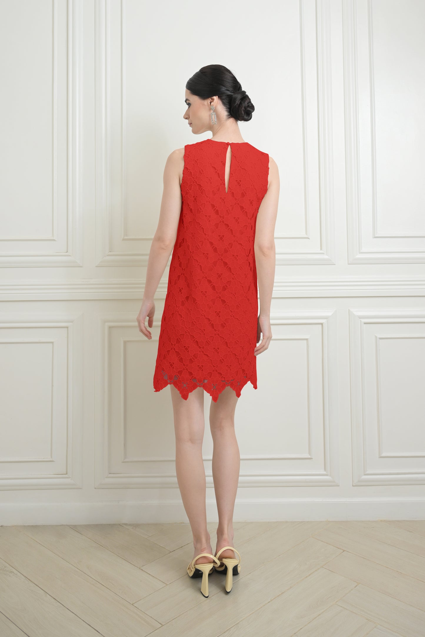 RAF Iris Sleeveless Dress (Red)