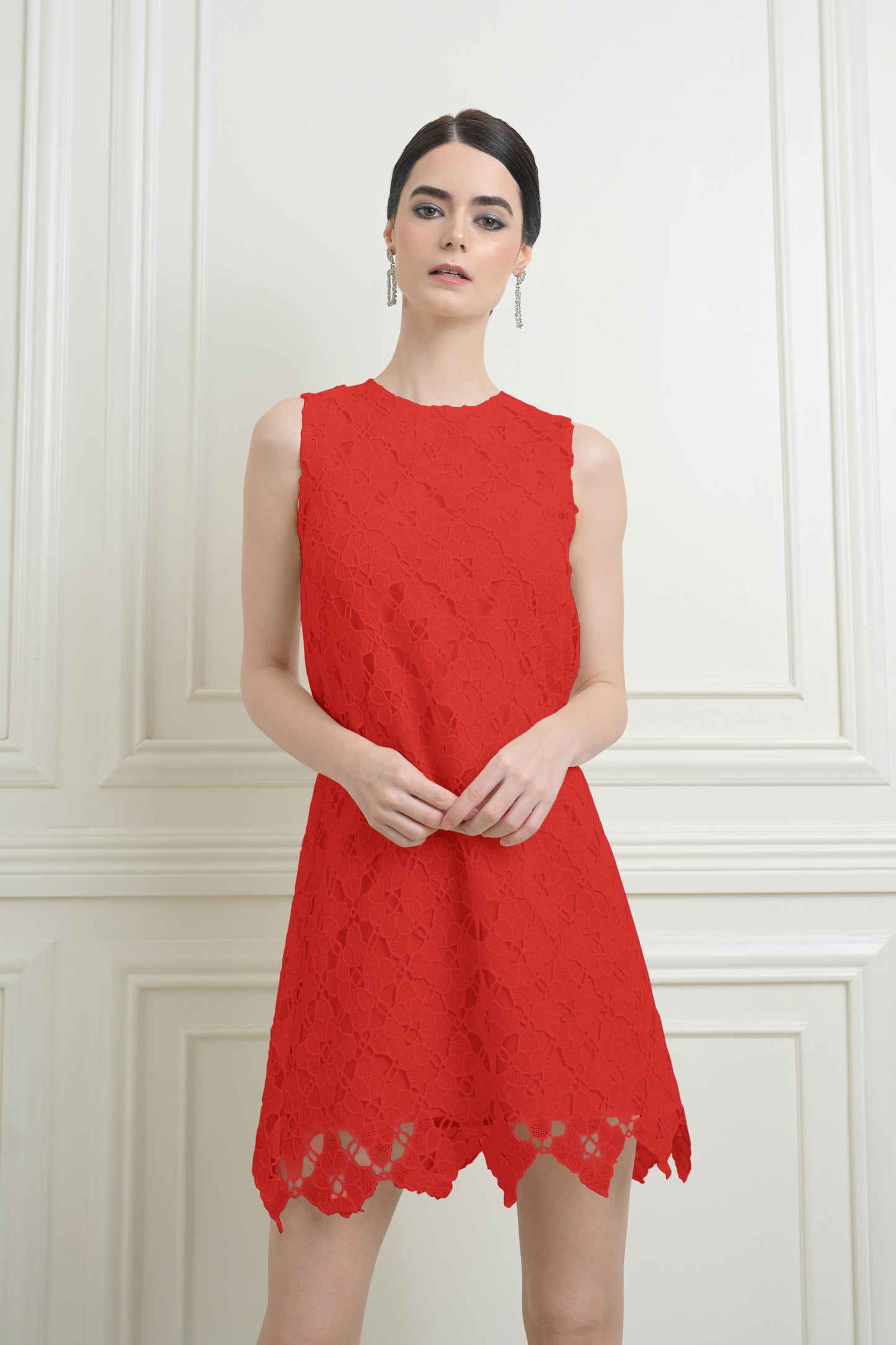 RAF Iris Sleeveless Dress (Red)