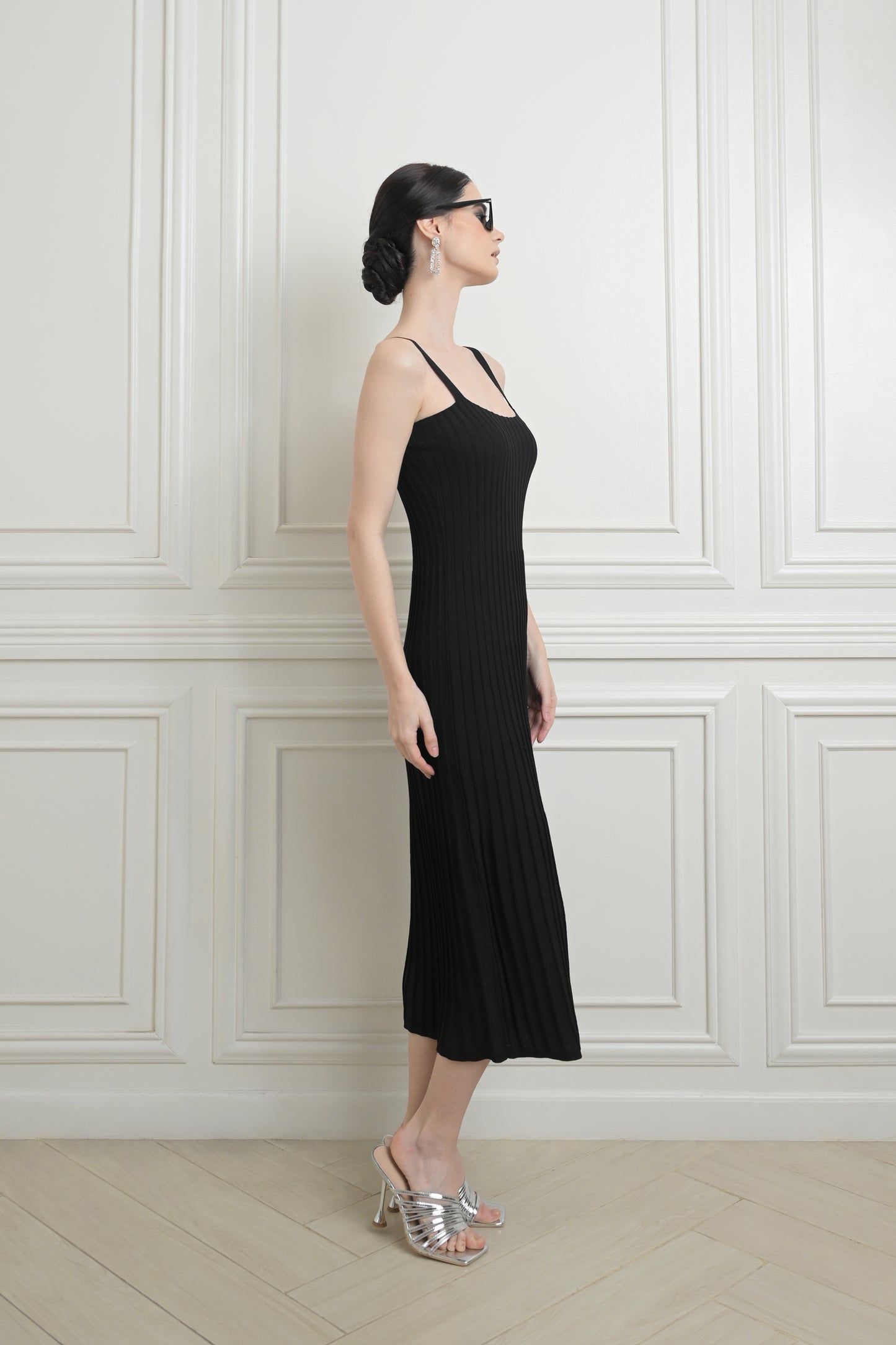 RAF Issey Sleeveless Dress (Black)