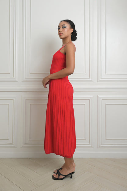 RAF Issey Sleeveless Dress (Red)