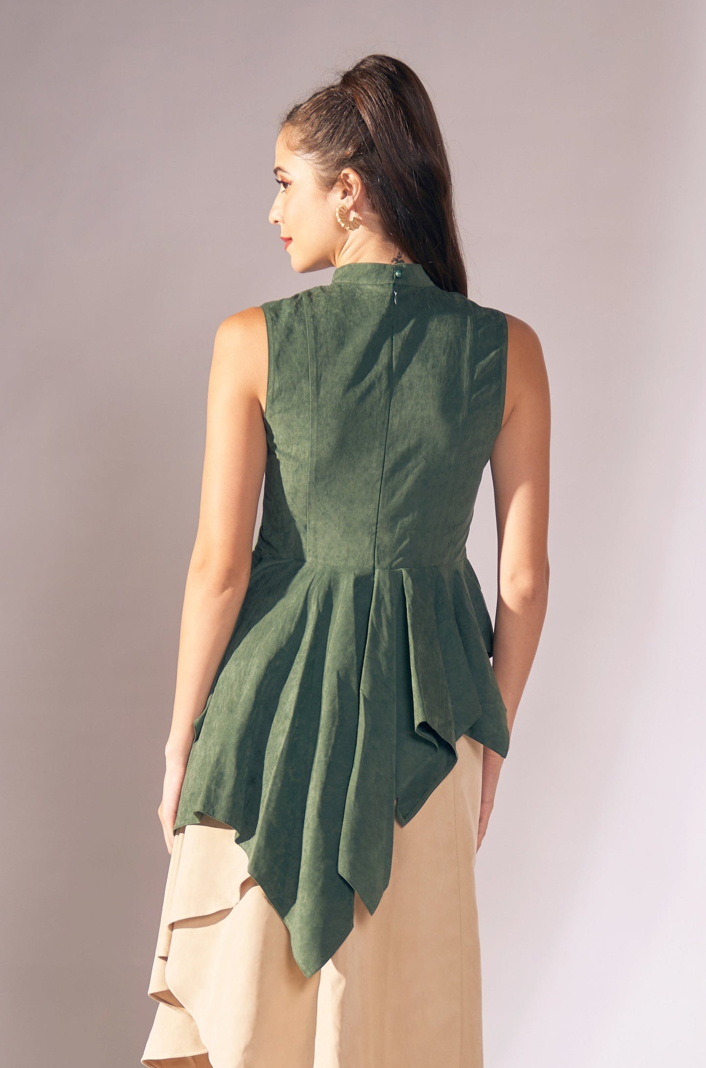 RAF Mowdo Sleeveless Top (Olive Green)