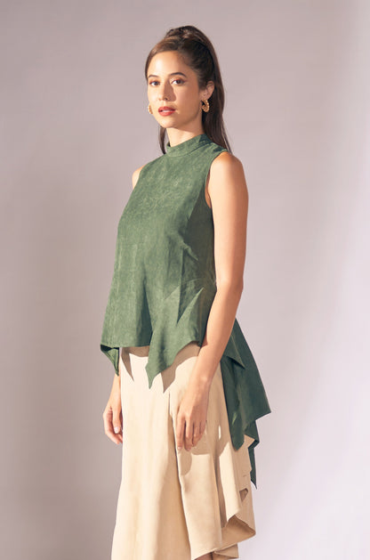 RAF Mowdo Sleeveless Top (Olive Green)