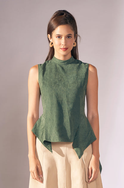 RAF Mowdo Sleeveless Top (Olive Green)