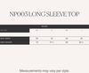 R.A.F. X nicolò  NP003 Long Sleeve Top (Black)