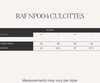 R.A.F. X nicolò  NP004 Culottes  (Dark Denim)