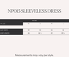 R.A.F. X nicolò NP015 Sleeveless Dress W/ Sash  (Black)
