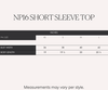 R.A.F. X nicolò  NP016 Short Sleeve Top (Black)
