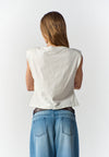 RAF Sax Extended Sleeve  Top (Offwhite)