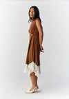 RAF Sinopia Sleeveless Dress (Brown)